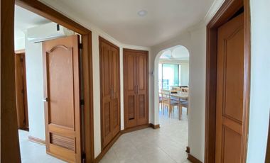 Apartamento amoblado con increíble vista al mar