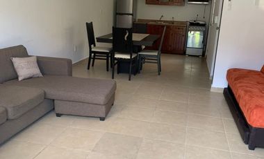 casa de 2 recámaras y 3 baños en renta en playa del carmen en real amalfi con seguridad 24hrs y casa club con gimnasio