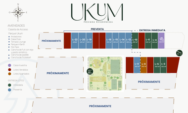 Casa en Venta en Privada Residencial Ukum, Conkal
