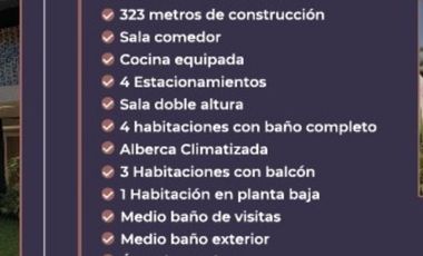 Estrena en Lomas de Cocoyoc, casa en venta