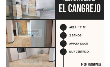 ALQUILER DE LOCAL EN EL CANGREJO