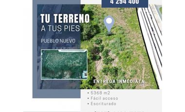 VENTA DE TERRENO EN BETANIA