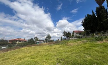 Terreno de venta en Ricaurte – código:21365