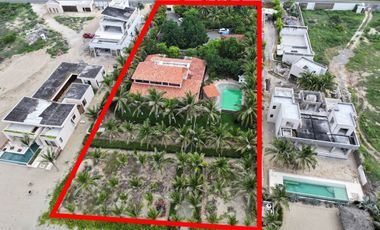 Finca frente al mar Playa Blanca