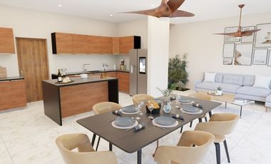 CASA EN PRE-VENTA DE TRES PLANTAS EN SENDEROS NORTE MAYAKOBA, PLAYA DEL CARMEN.