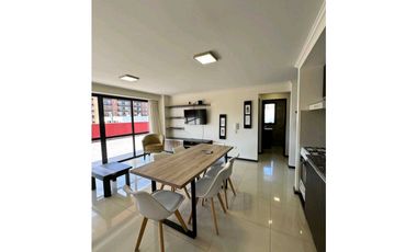 Departamento céntrico con terraza propia, villa Carlos Paz