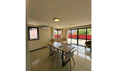 Departamento céntrico con terraza propia, villa Carlos Paz