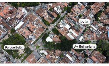 VENTA DE LOTE EN BELEN CERCA AL PARQUE