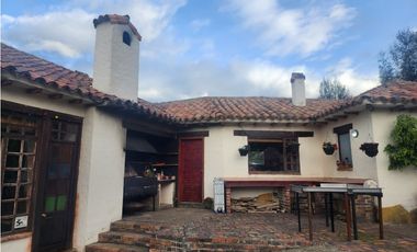 VENTA O ARRIENDO CASA CAMPESTRE UN PISO SOPO