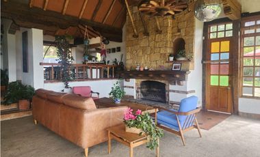 VENTA O ARRIENDO CASA CAMPESTRE UN PISO SOPO
