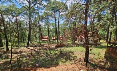 Bonita cabaña en construcción para remodelación en zona céntrica de mazamitla, Jalisco con vista panorámica al bosque.
