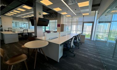 Oficina en renta o venta  lujosa  vista al mar amueblada 553 m2