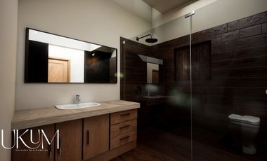 Residencias de 1 planta con alberca, en privada Ukum al norte de Merida, Yucatan