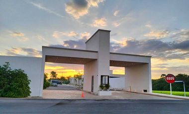 Residencias de 1 planta con alberca, en privada Ukum al norte de Merida, Yucatan