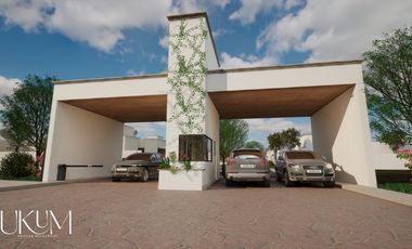 Residencias de 1 planta con alberca, en privada Ukum al norte de Merida, Yucatan