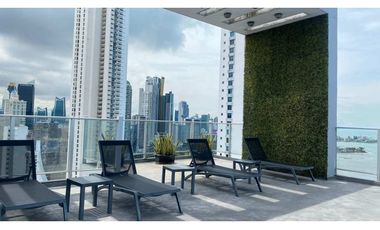 ALQUILO APARTAMENTO L/B VISTA AL MAR AV BALBOA PH VISTA BALBOA NRR