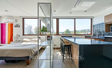 Departamento amplio con espectacular azotea de uso exclusivo !!