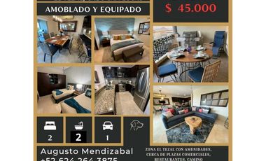 Renta departamento.en.Ventanas Fase 3. El Tezal. Los Cabos