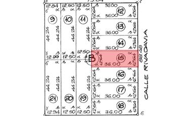 Lote en Ibarlucea -  Rivadavia entre calles 3 y 5