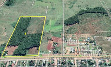 Se vende Chacra Sobre Ruta 4. Pegada al pueblo. Ideal Loteo- Bonpland. Misiones