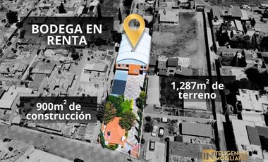 BODEGA COMERCIAL EN RENTA UBICADA EN SAN DIEGO TEXCOCO