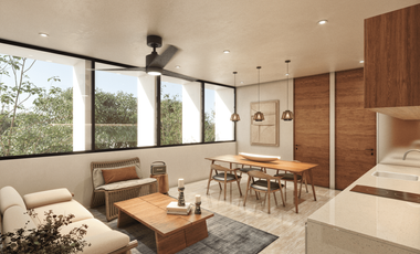 Departamento en preventa en Temozón cerca de Soluna