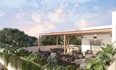 Departamento en preventa en Temozón cerca de Soluna