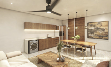 Departamento en preventa en Temozón cerca de Soluna