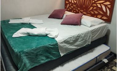 Habitación 203 1, 2, 3 personas, por días, Cali Barrio San Fernando