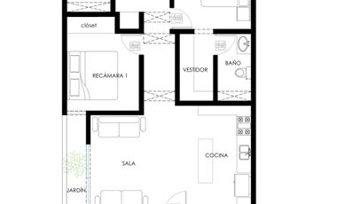 Casa 1 Planta 3 Recámaras Zona Norte Residencial Colima ZENTRALIA Coto