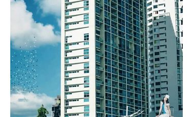 VENTA DE APARTAMENTO CENTRICO CON VISTA AL MAR EN AV BALBOA PH H2O YL