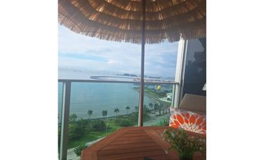 VENTA DE APARTAMENTO CENTRICO CON VISTA AL MAR EN AV BALBOA PH H2O YL