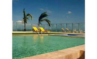VENTA DE APARTAMENTO CENTRICO CON VISTA AL MAR EN AV BALBOA PH H2O YL