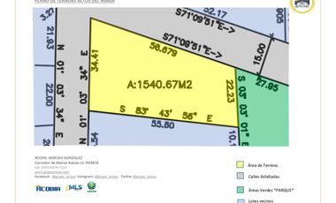 Oportunidad! Se Vende Terreno Plano en Altos del Maria