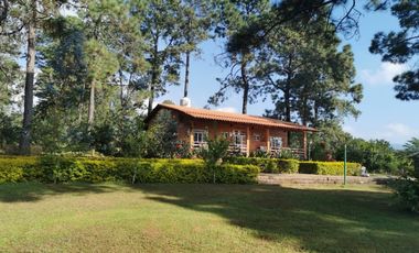 Hermosa cabaña con terreno amplio en mazamitla jalisco