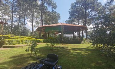 Hermosa cabaña con terreno amplio en mazamitla jalisco