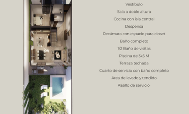 CASA EN PREVENTA EN PRIVADA ARBELIA, CONKAL MERIDA.