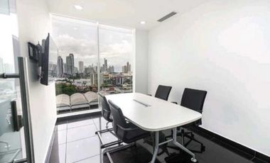 OFICINA EN OBARRIO PH OFFICE ONE FULL AMOBLADA 1B 110M2