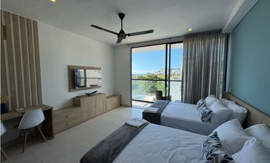 Apartamento tipo suite amoblado