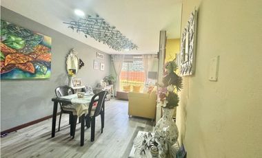 Vendo en cajica apartamento primer piso en conjunto cerrado,
