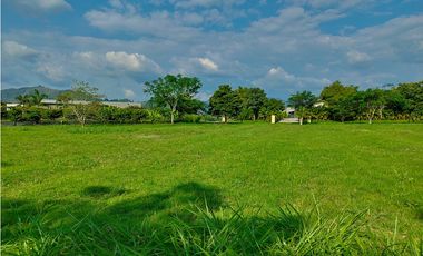 VENTA HERMOSO LOTE PLANO SECTOR LAS CASCADAS CERRITOS PEREIRA