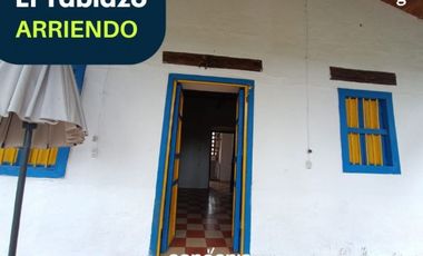 Finca en arriendo- Rionegro- El Tablazo