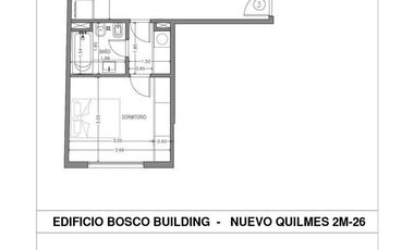 Venta Departamento 2 ambientes con balcon en Nuevo Quilmes- Bernal