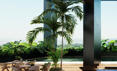 Departamento en Preventa Modelo B de 2 Recámaras en Torre Mixta con Amenidades