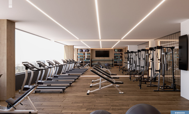 Departamento en Preventa Modelo B de 2 Recámaras en Torre Mixta con Amenidades