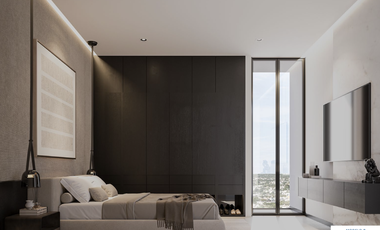 Departamento en Preventa Modelo B de 2 Recámaras en Torre Mixta con Amenidades