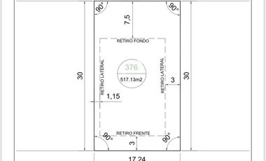 Terreno en venta en el Barrio Santa Sofía, Pilar del Este
