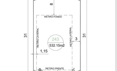 Terreno en venta en el Barrio Santa Sofía, Pilar del Este