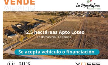 Terreno en venta en Hucal, Bernasconi