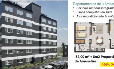 Departamentos en  Espacio Añelo - Vaca Muerta - Inversión con renta